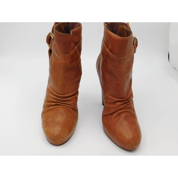 Steve Madden Women Leather Myranda Boots Size 7 - Picture 3 of 8